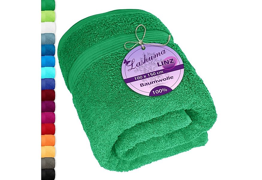 Lashuma Badetuch - Badehandtuch Linz, Frottee (1-St), Handtuch groß 100x150 günstig online kaufen