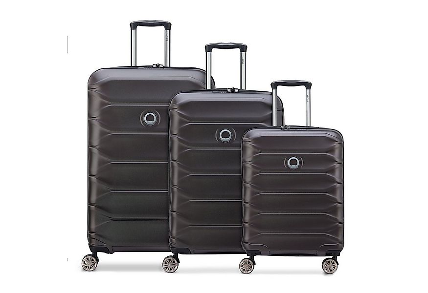 Delsey Paris Trolleyset Meteor, 4 Rollen, (3-teilig, 3 tlg), Polycarbonat günstig online kaufen