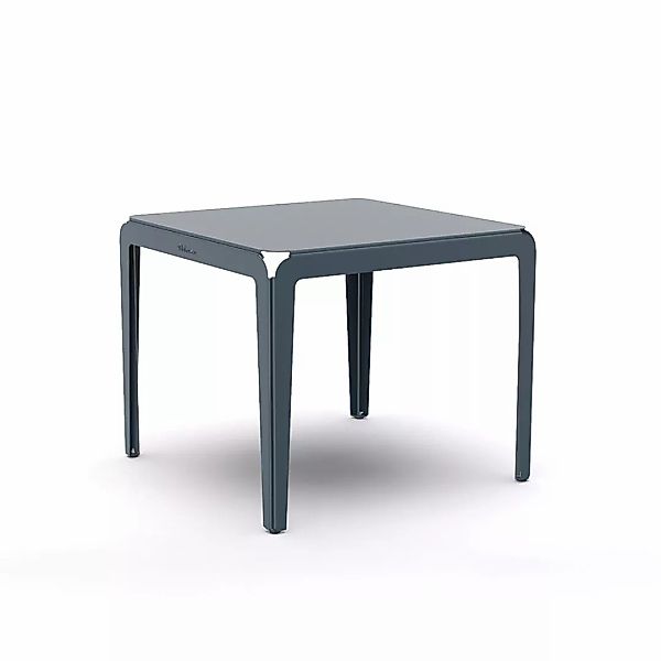 Bended Table / Outdoor Esstisch  90 x 90 grau/blau günstig online kaufen