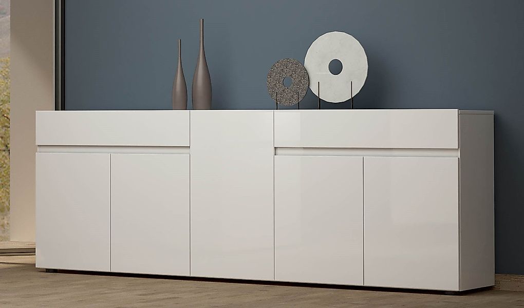 freiraum Sideboard Mister, in weiss, Lack günstig online kaufen