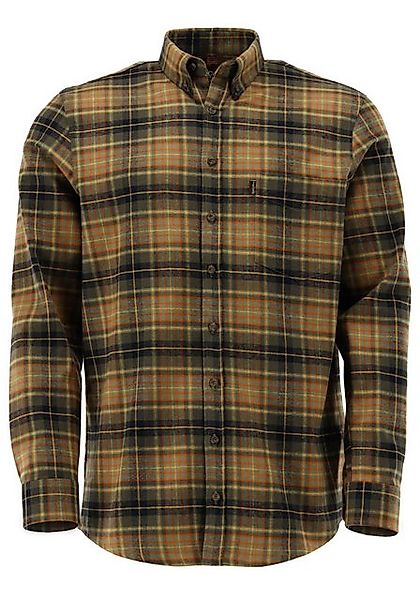 Tom Collins Langarmhemd Gaowod Regular Fit, Button-Down-Kragen, Flanell, au günstig online kaufen