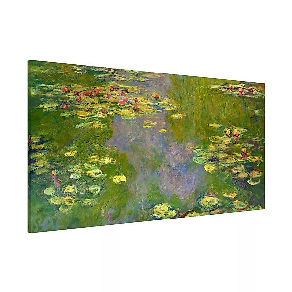 Magnettafel Kunstdruck - Querformat 2:1 Claude Monet - Grüne Seerosen günstig online kaufen
