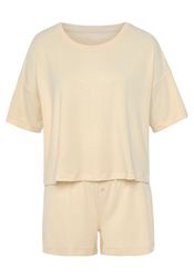 LASCANA Shorty Set, 2 Stk. tlg., aus schönem Ripp-Material günstig online kaufen