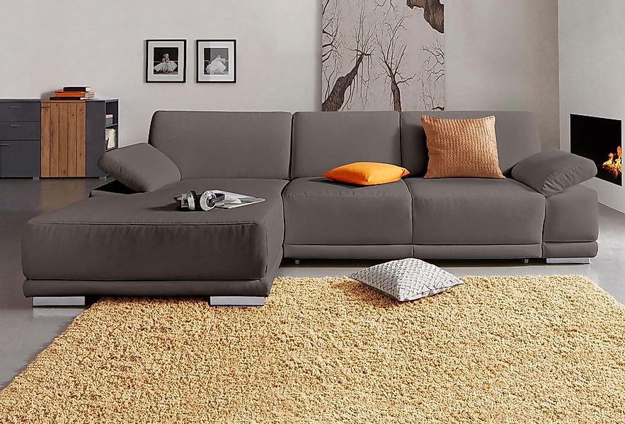 sit&more Ecksofa "Coria L-Form", mit XL-Recamiere, wahlweise mit Bettfunkti günstig online kaufen