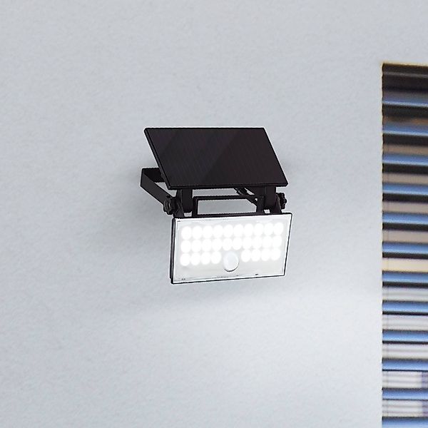 Brilliant LED Außen-Wandleuchte "Luton" 1 Stk. Solar, 19 cm, 1000 lm, 4100 günstig online kaufen