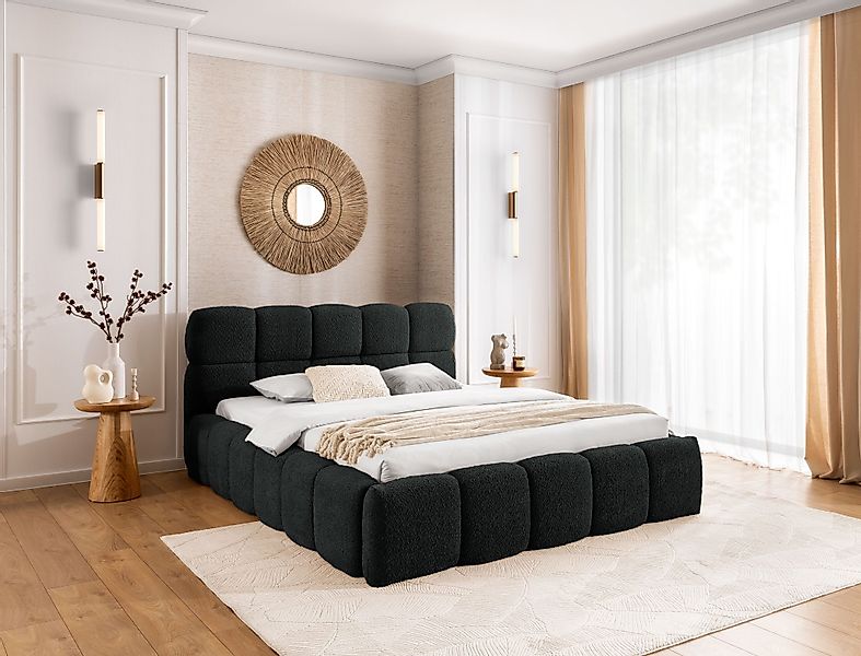 AN-MOEBEL4U Polsterbett Sophie-Doppelbett mit Bettkasten, gepolstertem günstig online kaufen