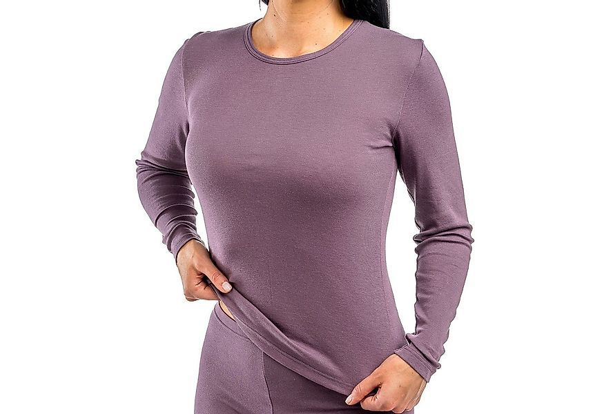 HERMKO Unterziehshirt 17830 Damen langarm Unterhemd woman longsleeve Shirt günstig online kaufen