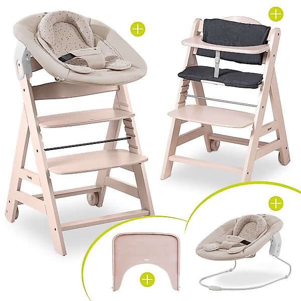 Hauck Hochstuhl Beta Plus Whitewashed Newborn günstig online kaufen