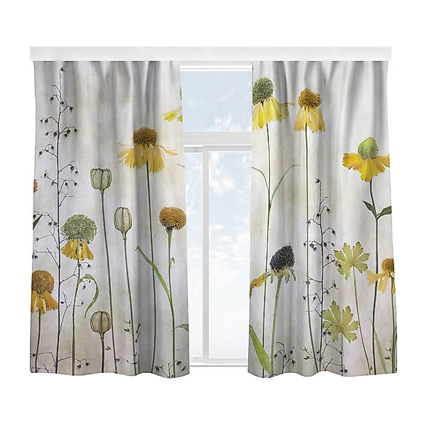 Bilderdepot24 Vorhang Gardine Natur Tropisch Zarte günstig online kaufen
