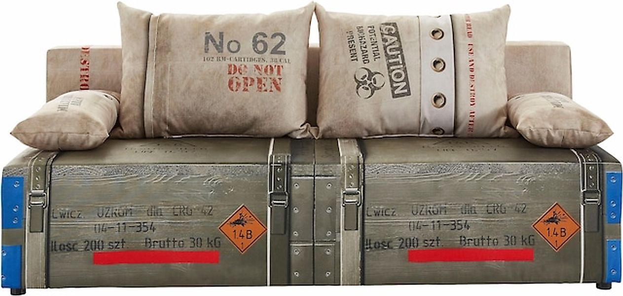 exxpo - sofa fashion Schlafsofa »Extravagantes Sofa für Individualisten mit günstig online kaufen