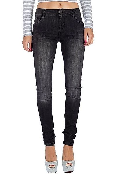 Cipo & Baxx 5-Pocket-Jeans Schlichte Hose BA-19CB08 Stonewashed in Schwarz günstig online kaufen
