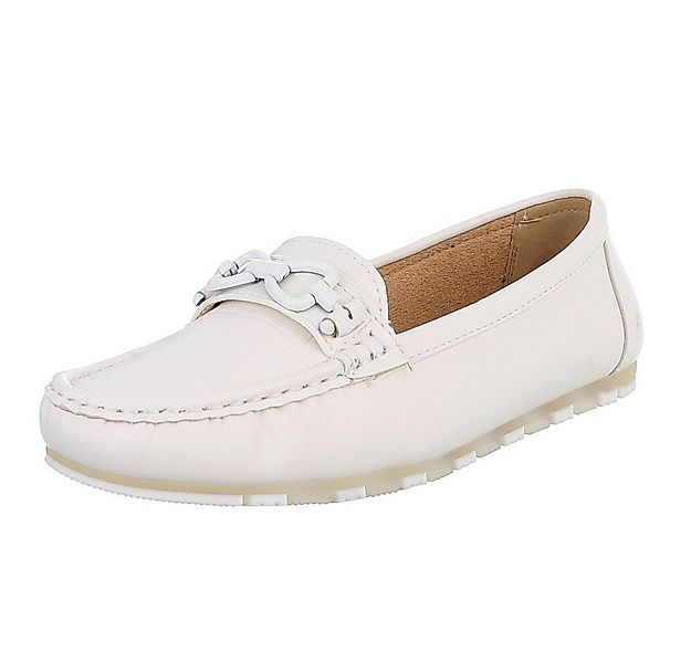Ital-Design Eleganter Mokassin mit Schnalle für Damen im Alltag Slipper (90 günstig online kaufen