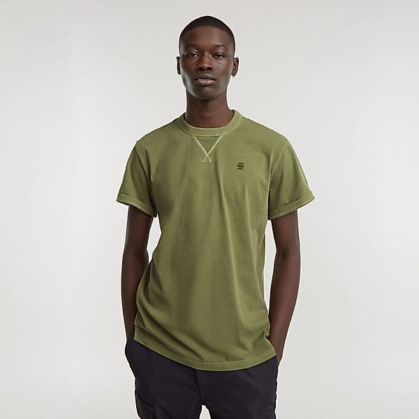 G-STAR T-Shirt Nifous Rundhals, mit Rippeinsatz günstig online kaufen