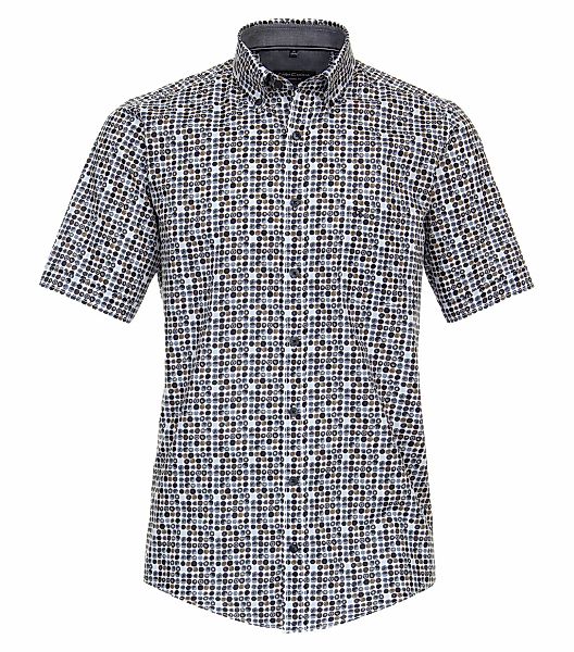 CASAMODA Kurzarmhemd "CASAMODA Freizeithemd Kurzarm kariert" günstig online kaufen