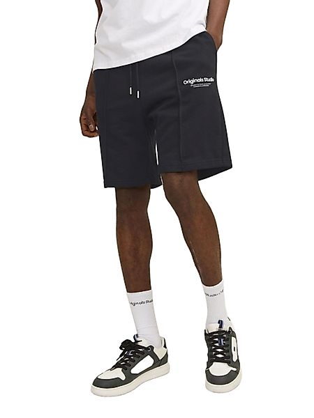 Jack & Jones Sweatshorts JPSTKANE VESTERBRO Sweat Shorts Mid SN mit Schrift günstig online kaufen