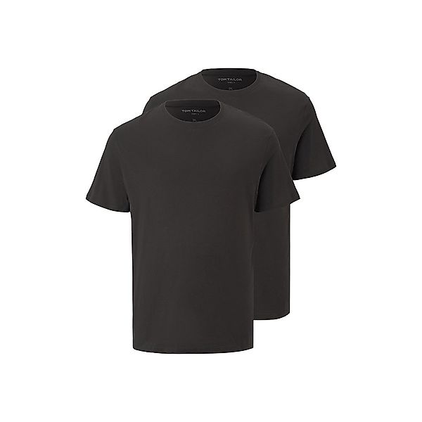 Tom Tailor 1018735 Kurzärmeliges T-shirt 3XL Black günstig online kaufen