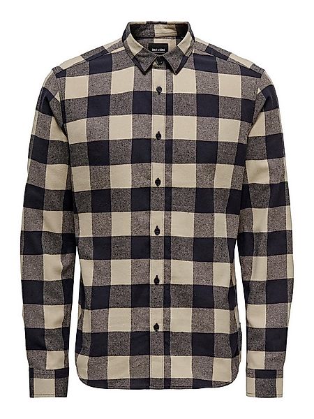 ONLY & SONS Langarmhemd (1-tlg) ONSGUDMUND LS CHECKED SHIRT NOOS günstig online kaufen