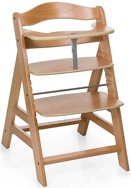 Hauck Hochstuhl Alpha+, Natur, aus Holz günstig online kaufen