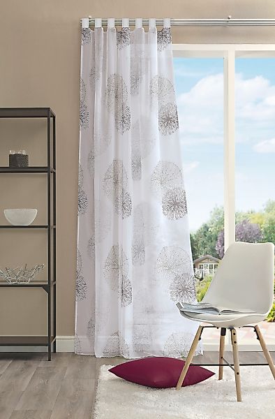 HOME WOHNIDEEN Vorhang "RAWLINS" Schlaufen 1 Stk. tlg. günstig online kaufen