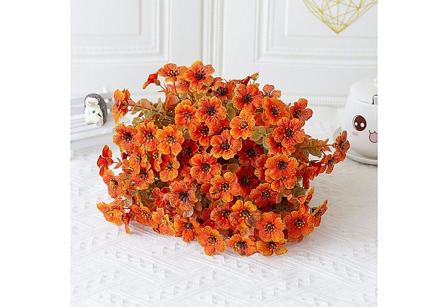 Kunstblumenstrauß Künstliche Dauerblumen Imitation Blumen Artifical Flowers günstig online kaufen