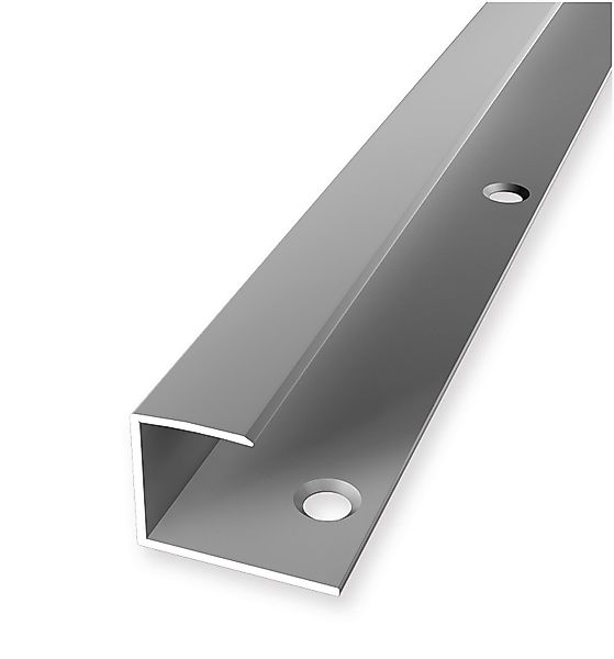 PROVISTON Abschlussprofil Aluminium, 23 x 2700 günstig online kaufen