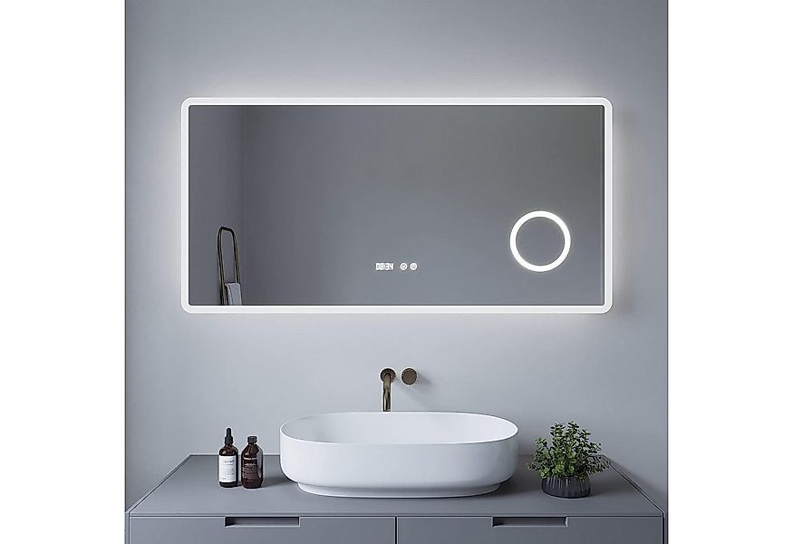 AQUABATOS Badspiegel Badspiegel mit Beleuchtung Bad Spiegel LED Badezimmers günstig online kaufen