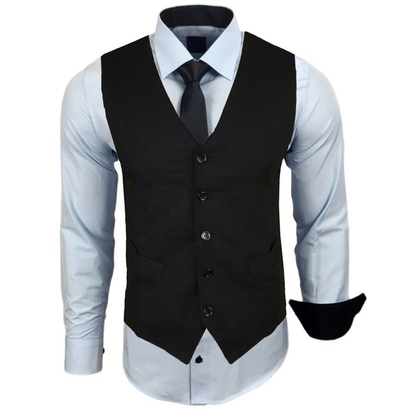 Baxboy Langarmhemd Baxboy Langarmhemd Herren-Hemd Slim-Fit günstig online kaufen