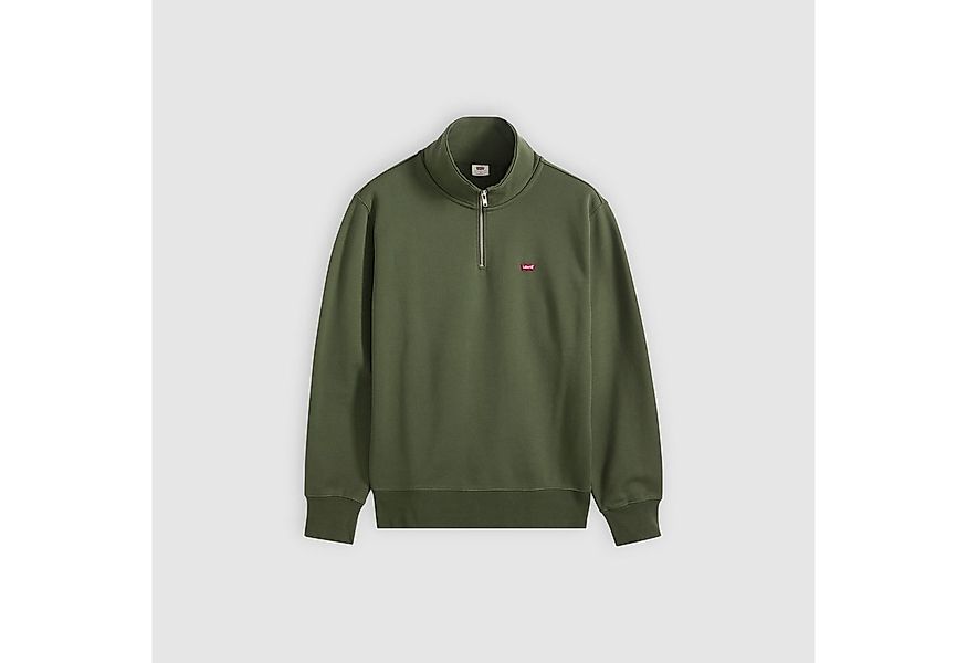 Levi's® Sweatshirt ORIGINAL HM 1/4 ZIP mit Troyer-Kragen und Logo-Stickerei günstig online kaufen