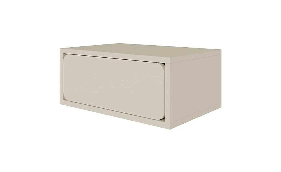 Selsey Nachtkommode hängend in beige Wuwu ¦ beige ¦ Maße (cm): B: 49,6 H: 2 günstig online kaufen
