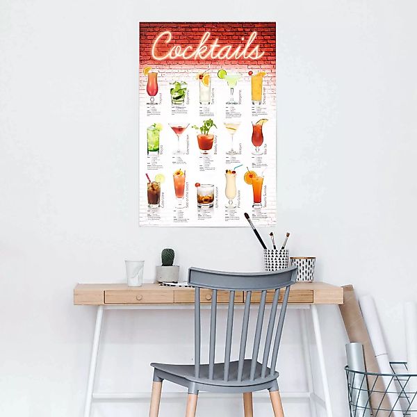 Reinders Poster "Cocktails Rezepte", (1 St.) günstig online kaufen