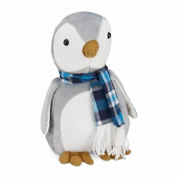relaxdays Türstopper Pinguin weiß-kombi günstig online kaufen