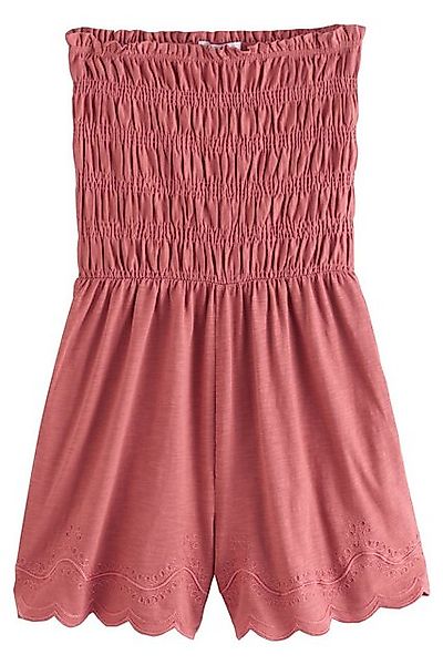 Next Strandoverall Trägerloser geraffter Overall aus 100 % Baumwolle (1-tlg günstig online kaufen
