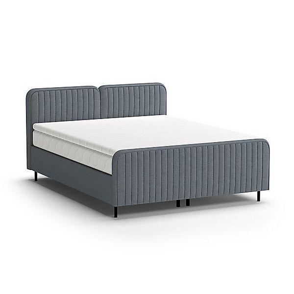 Beautysofa Polsterbett mit Bettkasten und Rahmen LUMELLI, 140, 160 oder 180 günstig online kaufen
