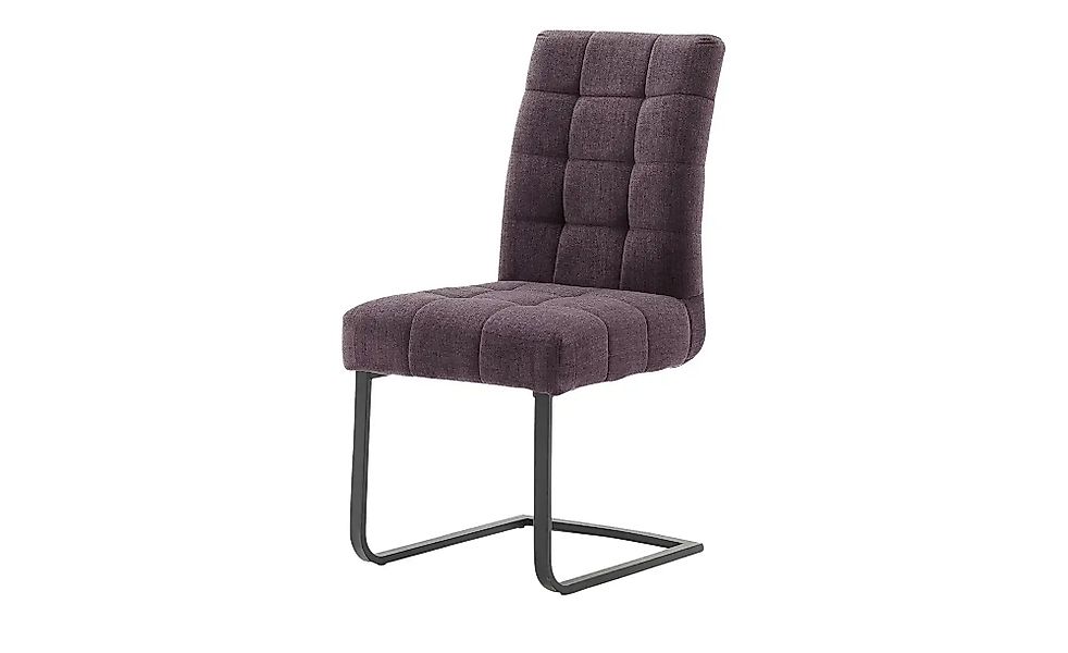 uno Freischwinger mit Griff Malta ¦ lila/violett ¦ Maße (cm): B: 48 H: 94 T günstig online kaufen