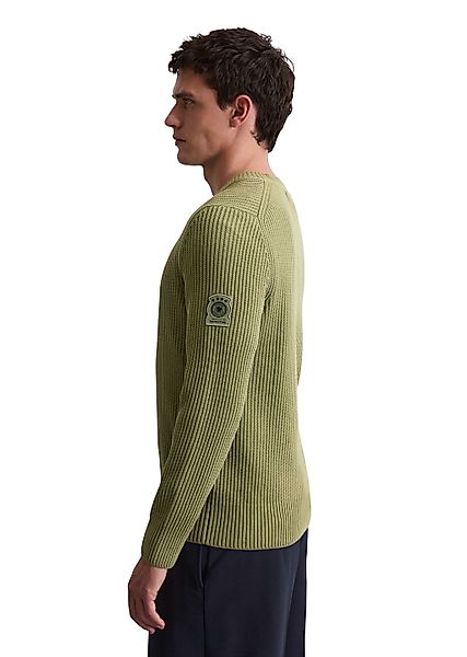 Marc OPolo Rundhalspullover "aus reiner Bio-Baumwolle" günstig online kaufen