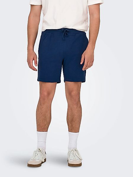 ONLY & SONS Shorts "ONSKIAN LIFE REG SEERSUCKER SHORTS NOOS" günstig online kaufen