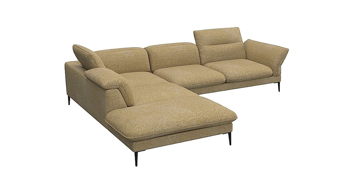 FLEXLUX Ecksofa »Salino, Funktionssofa mit Ottomane, Relaxsofa, Ecksofa«, S günstig online kaufen