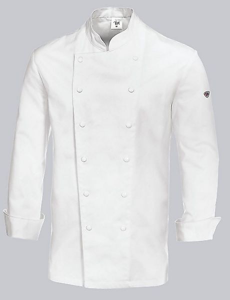bp Kochjacke BP Kochjacke aus Baumwolle mit Druckknöpfen / 1616 günstig online kaufen