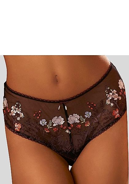 LASCANA Stringpanty "Maria", mit bunten Blumen aus Stickereispitze günstig online kaufen