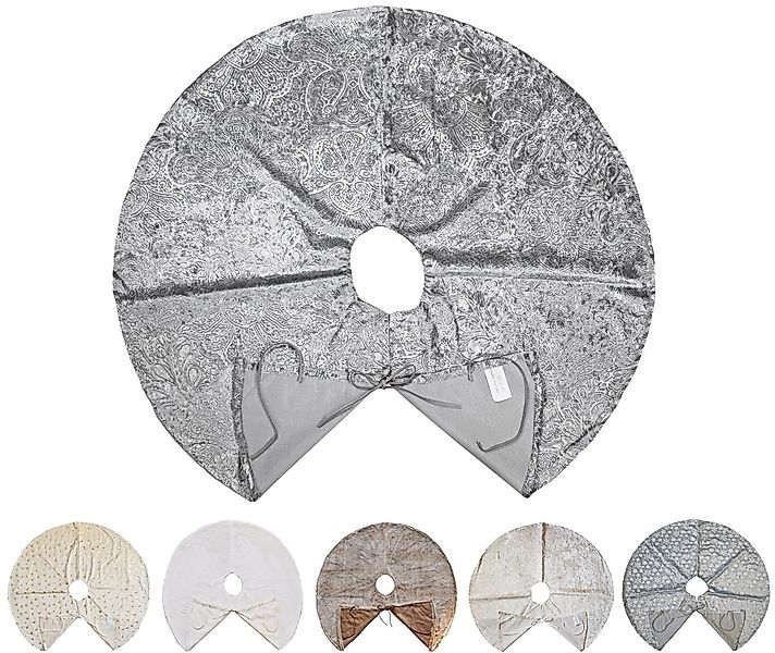 JACK Weihnachtsbaumdecke Kuschlige Christbaumdecke Rund Ø 90cm Weihnachtsba günstig online kaufen