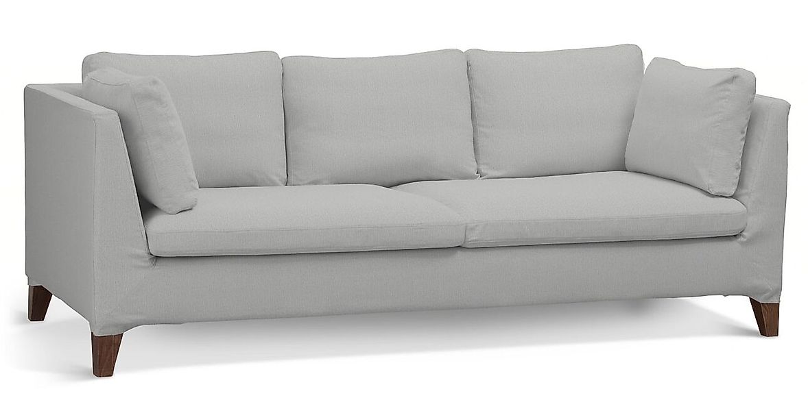 Bezug für Stockholm 3-Sitzer Sofa, hellgrau, Stockholm 3-Sitzer, Chenille ( günstig online kaufen