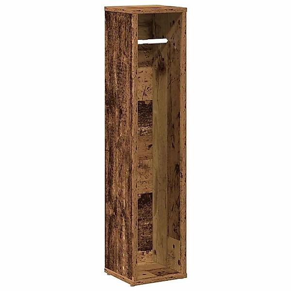 vidaXL Badezimmerschrank mit Rollenhalter Altholz 20,5x20x90 cm 858513 günstig online kaufen