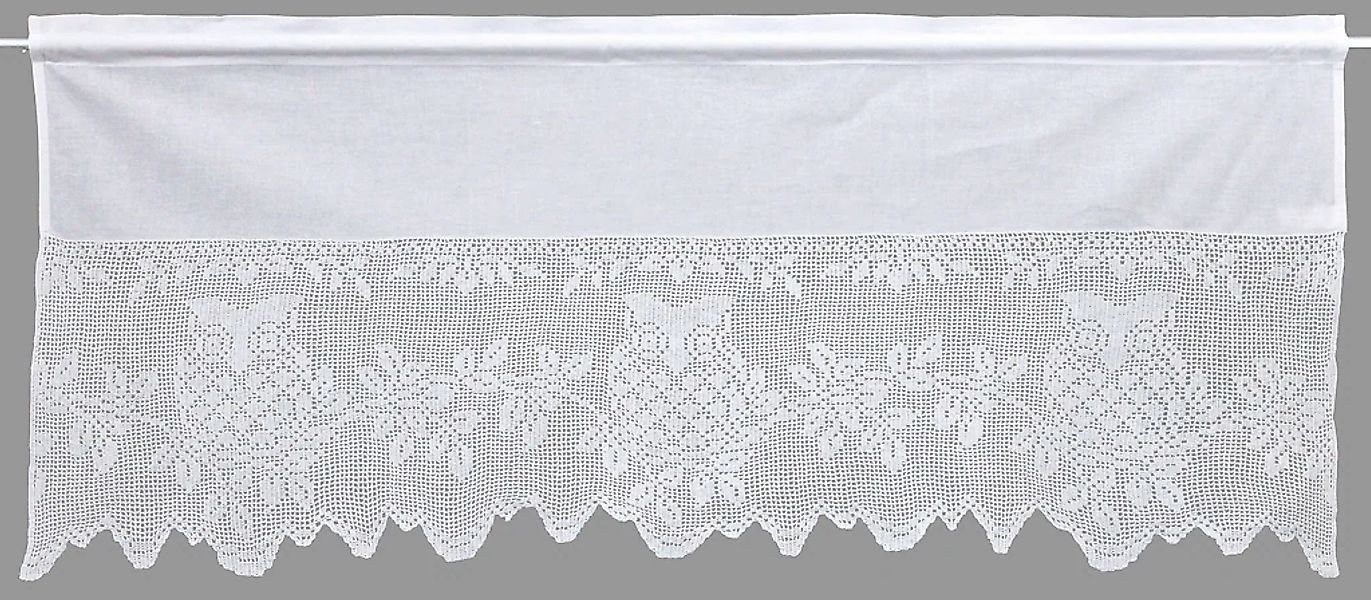 HOSSNER - ART OF HOME DECO Querbehang "Eule" Stangendurchzug 1 Stk. tlg. ha günstig online kaufen