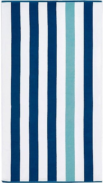 Egeria Strandtuch BEACH CABANA STRIPE, Frottiervelours günstig online kaufen
