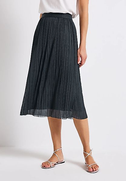STREET ONE Plisseerock im Feel Good Fit günstig online kaufen