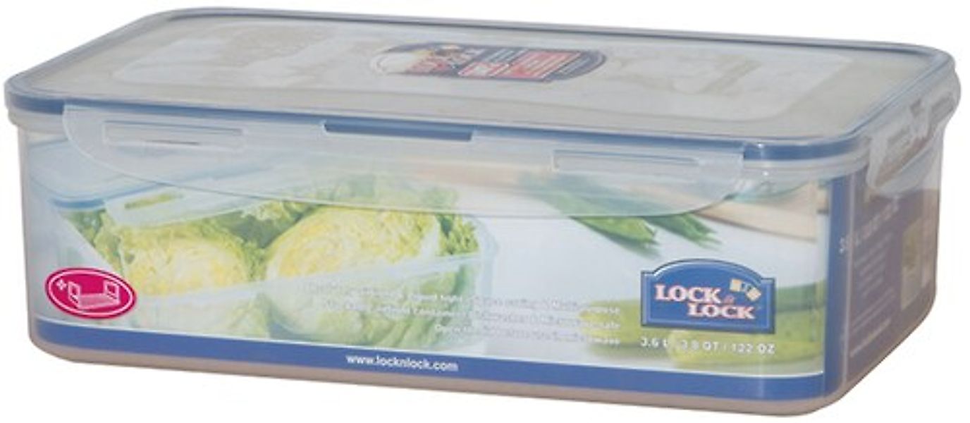 LOCK & LOCK Vorratsdose, (1 tlg.), rechteckig, 3,6 l mit Serviereinsatz günstig online kaufen