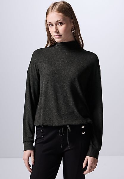 STREET ONE STUDIO Langarmshirt aus softem günstig online kaufen