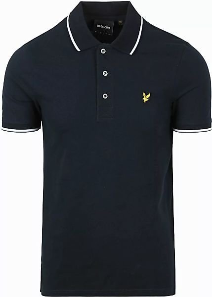 Lyle and Scott Polo Tipped Navy - Größe XXL günstig online kaufen