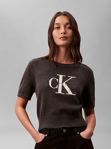 Calvin Klein Jeans Kurzarmpullover Regular fit, mit Rundhalsausschnitt günstig online kaufen