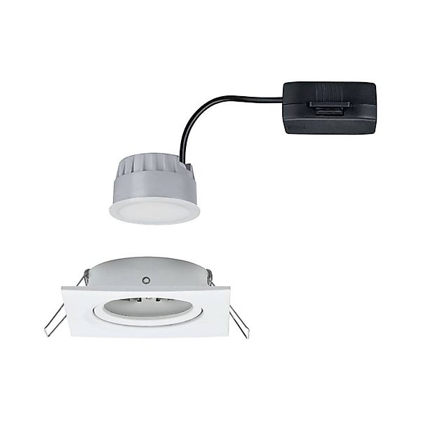 Paulmann "LED Einbauleuchte 3-Step-Dim Nova Coin 3-Step-Dim schwenkbar ecki günstig online kaufen